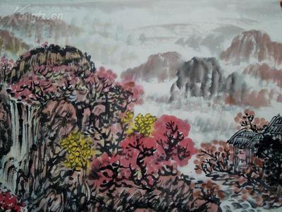 陳利波山水真跡賞析 傳統與創新的交融